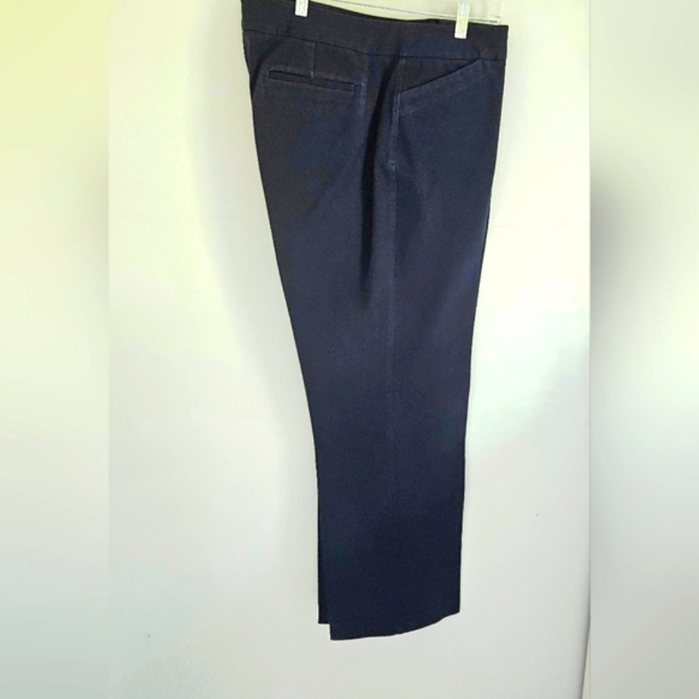 Talbots navy Signature straight leg pants